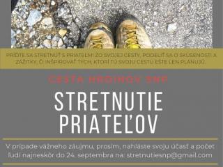 Stretnutie priateľov - Cesta hrdinov SNP