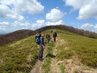 Na ceste zo sledla pod Čierťažou na Ruské sedlo